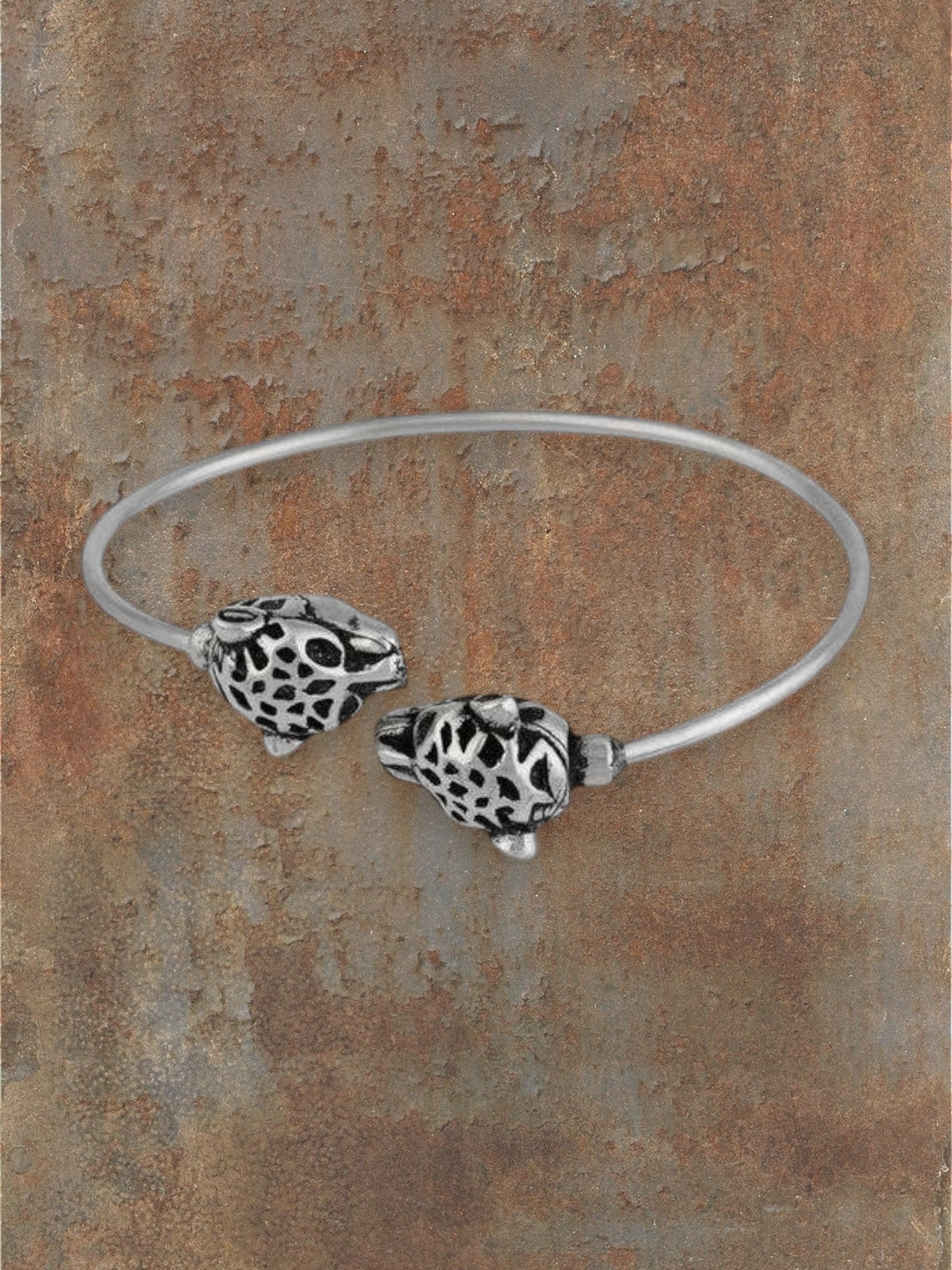 Tijgerhoofd Slavenarmband