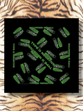 Type O Negative Unisex Bandana: Coffins (Black)