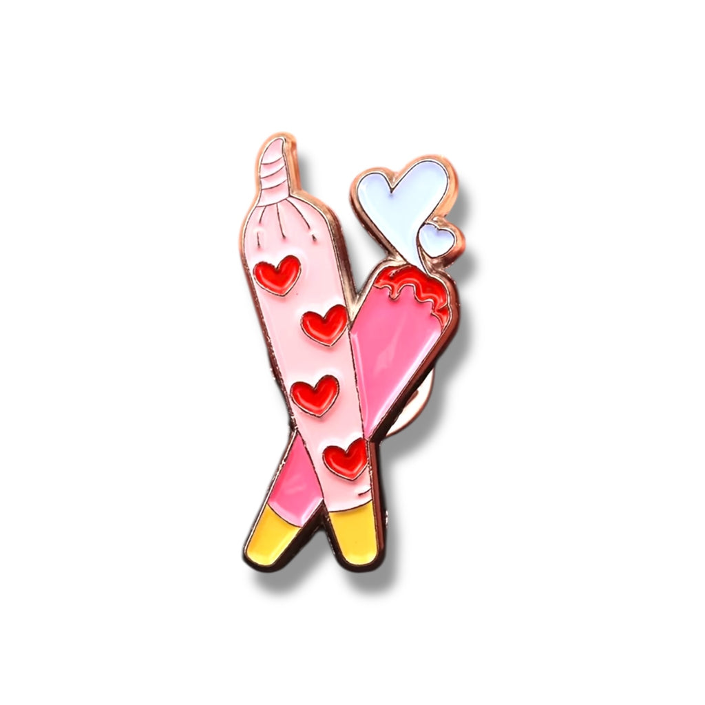Pink Stoner Pin