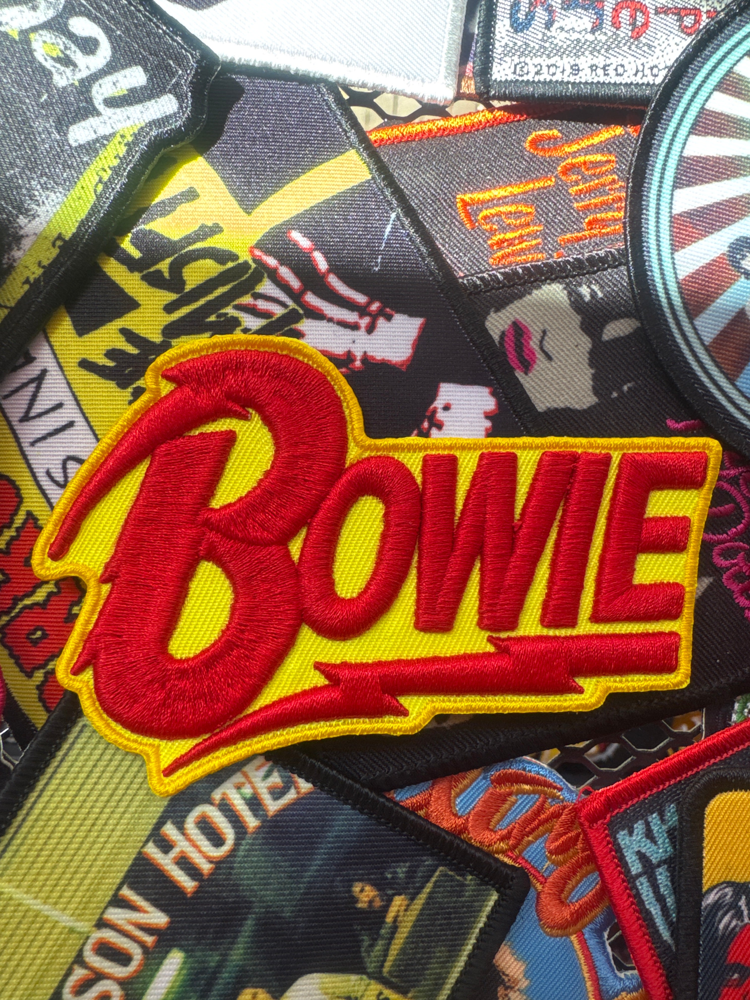 3D David Bowie Patch