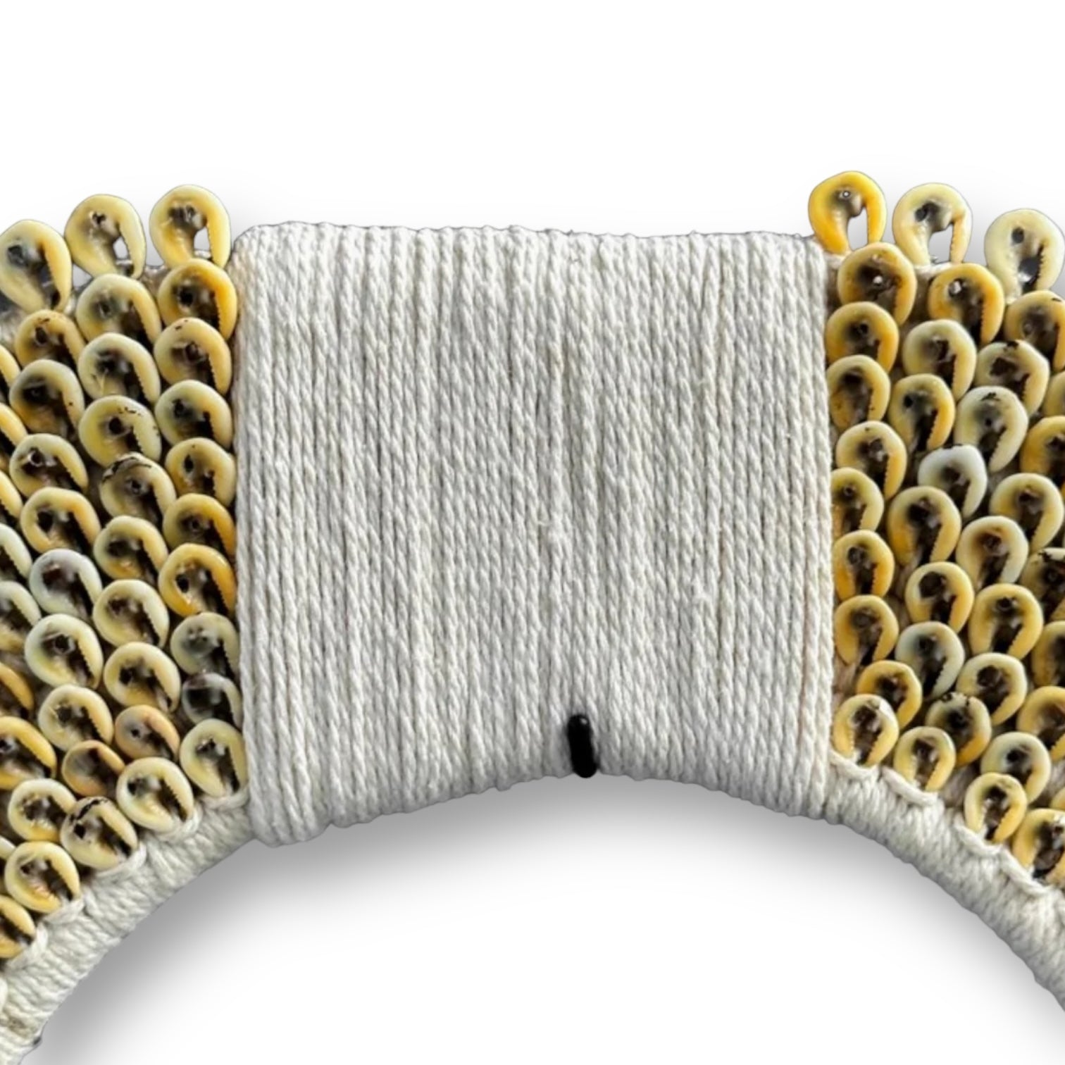 Nassaschelp ornamenten - geel/grijs