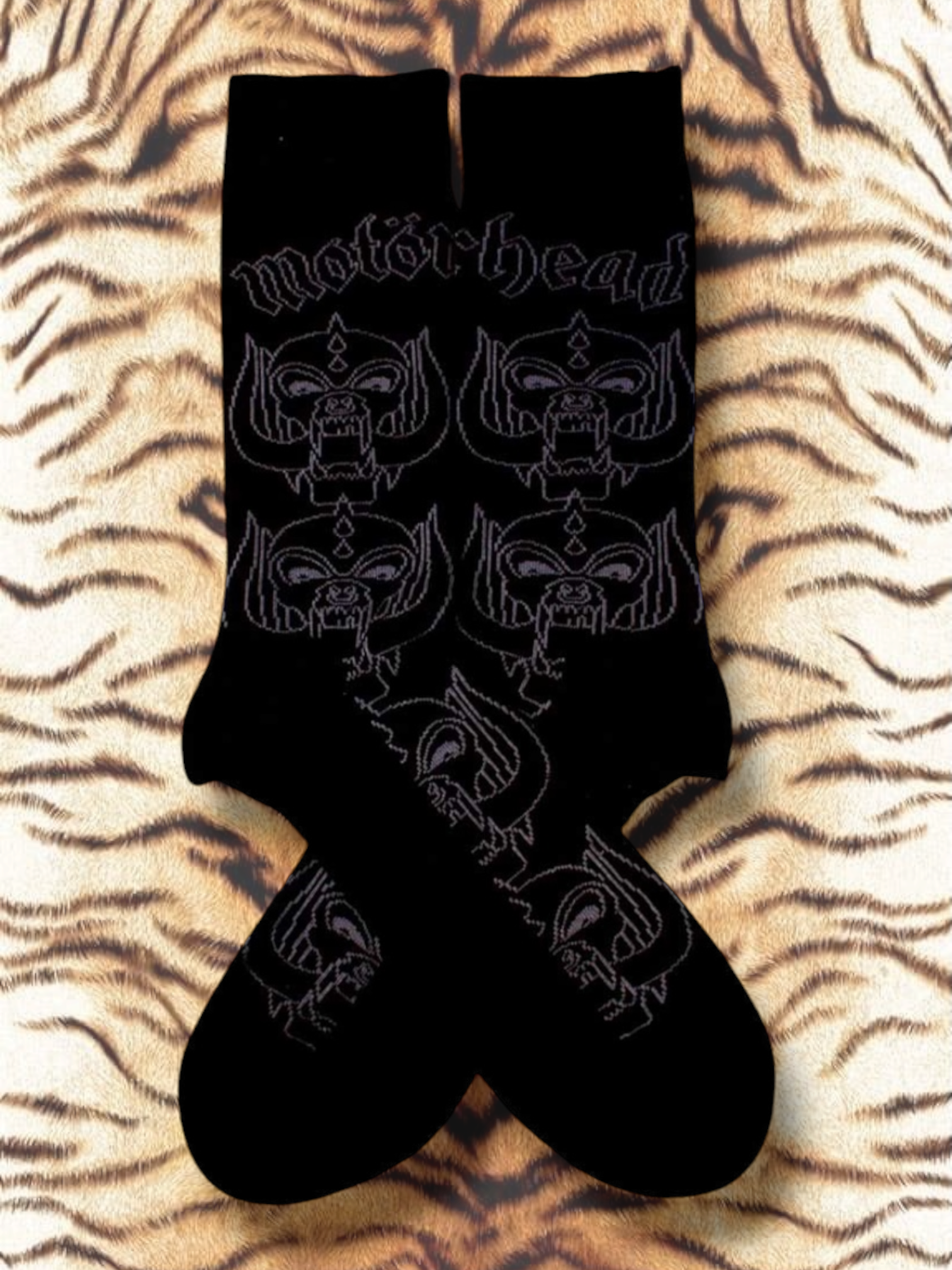 Motorhead Unisex Socks: Warpig Outlines (Black) (maat 40-45)