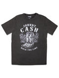 Johnny Cash Stone Wash T‑Shirt – Walk The Line Boots (Limited Edition 999 stuks)