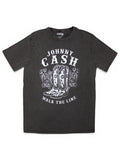 Johnny Cash Stone Wash T‑Shirt – Walk The Line Boots (Limited Edition 999 stuks)