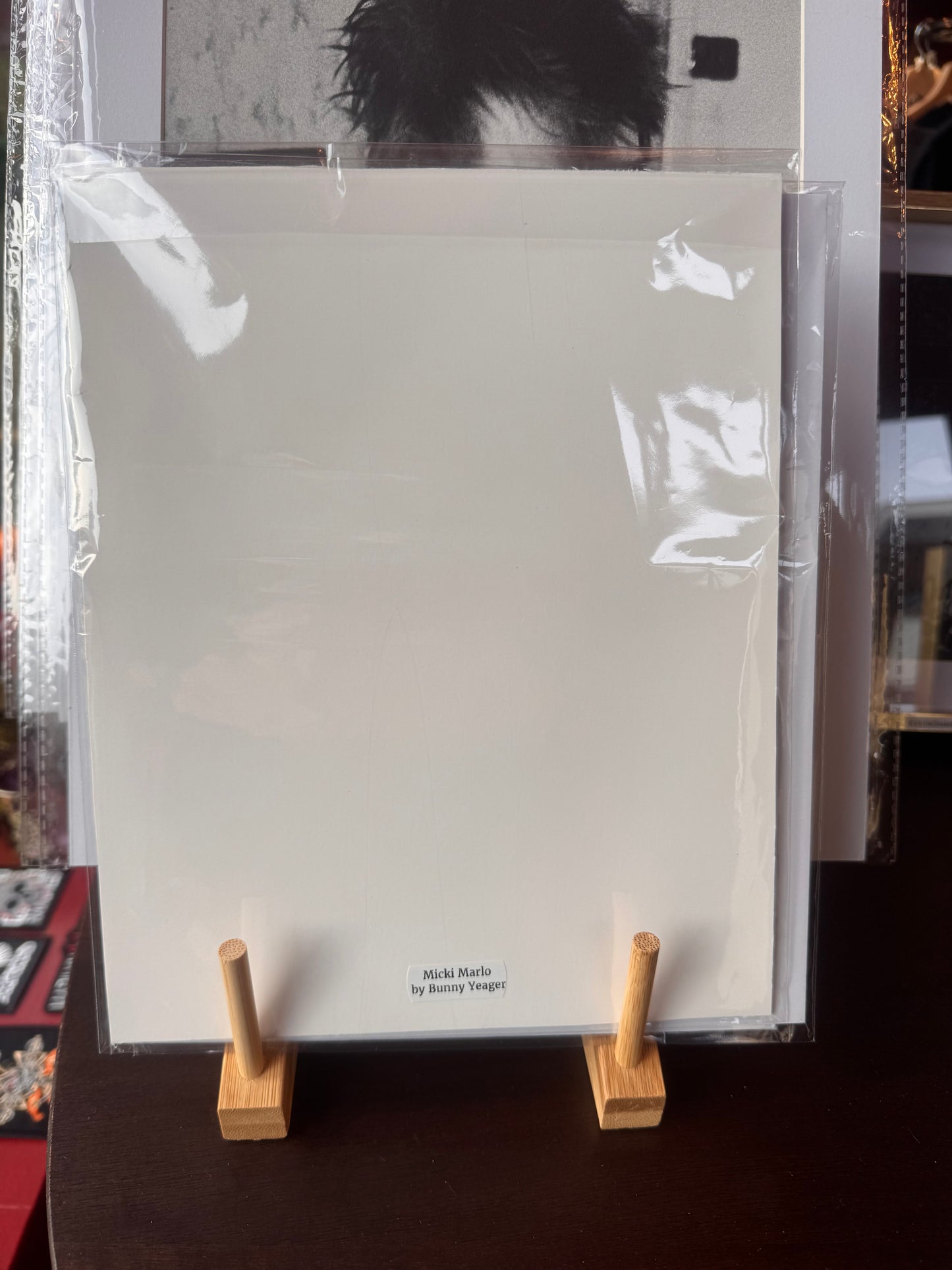 Micki Marlo by Bunny Yeager - Passe-Partout photo Print