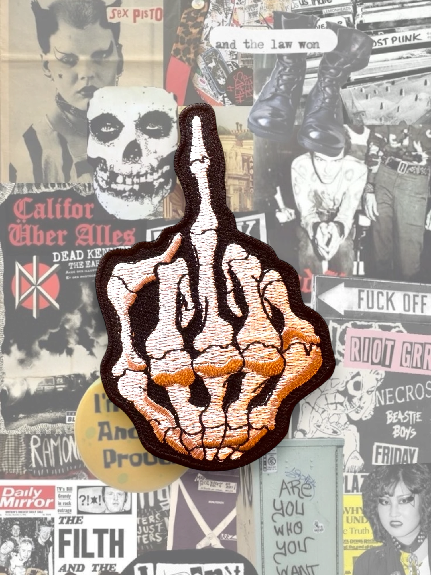 Middle Finger Patch