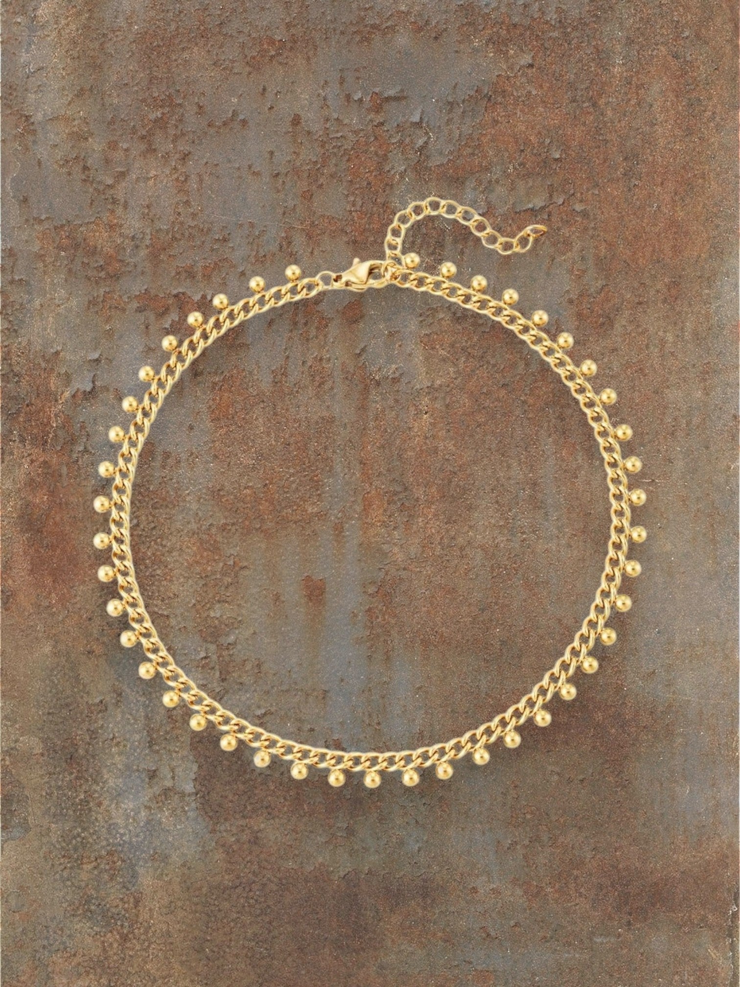Gouden Armbandje met hangers