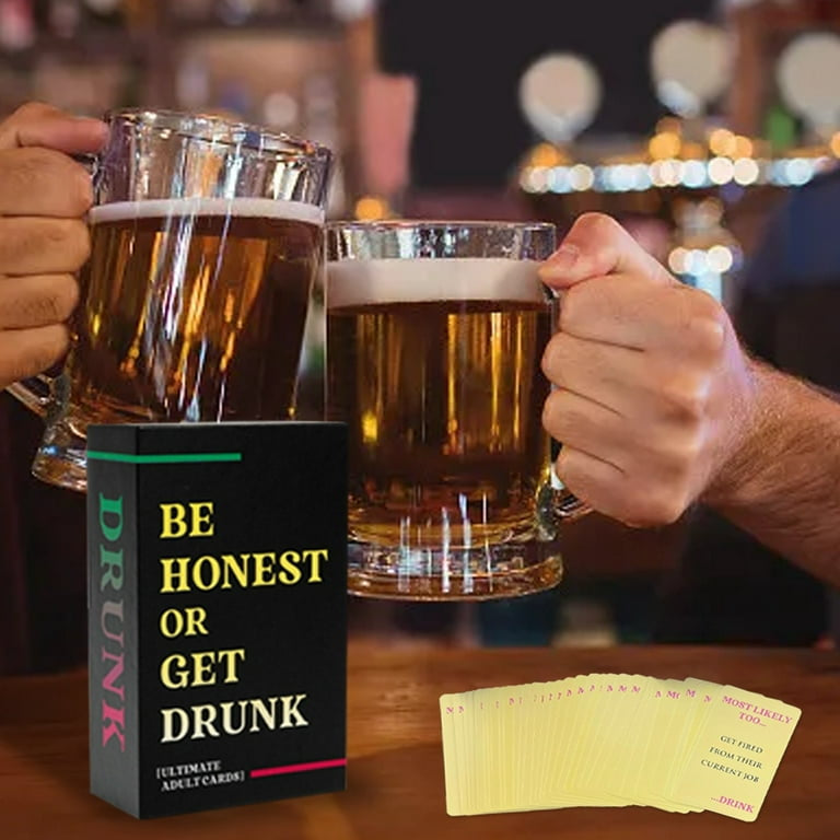 Be honest or get drunk - drank spel