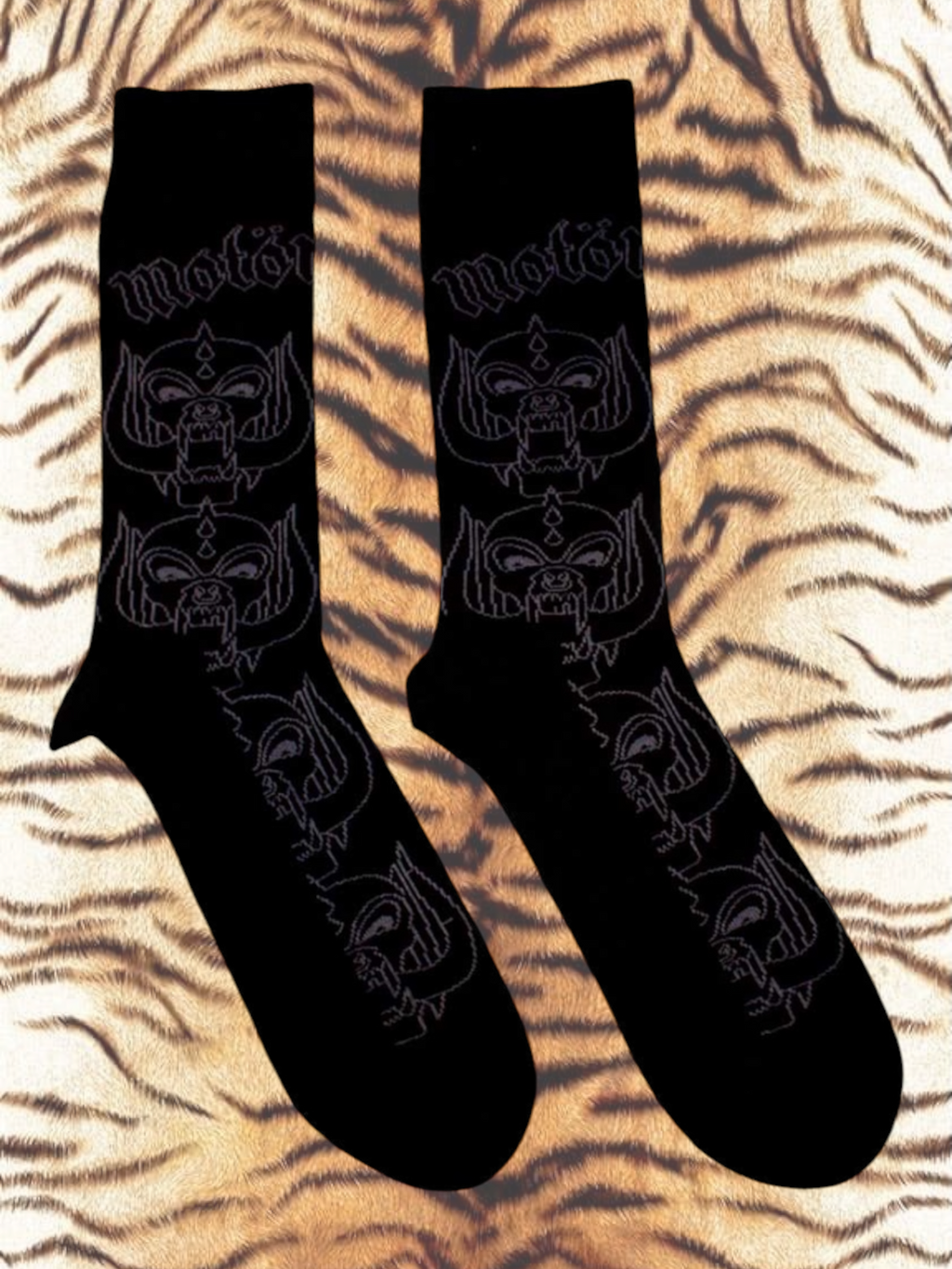 Motorhead Unisex Socks: Warpig Outlines (Black) (maat 40-45)