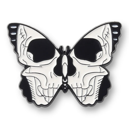 Skull Butterfly ll Pin