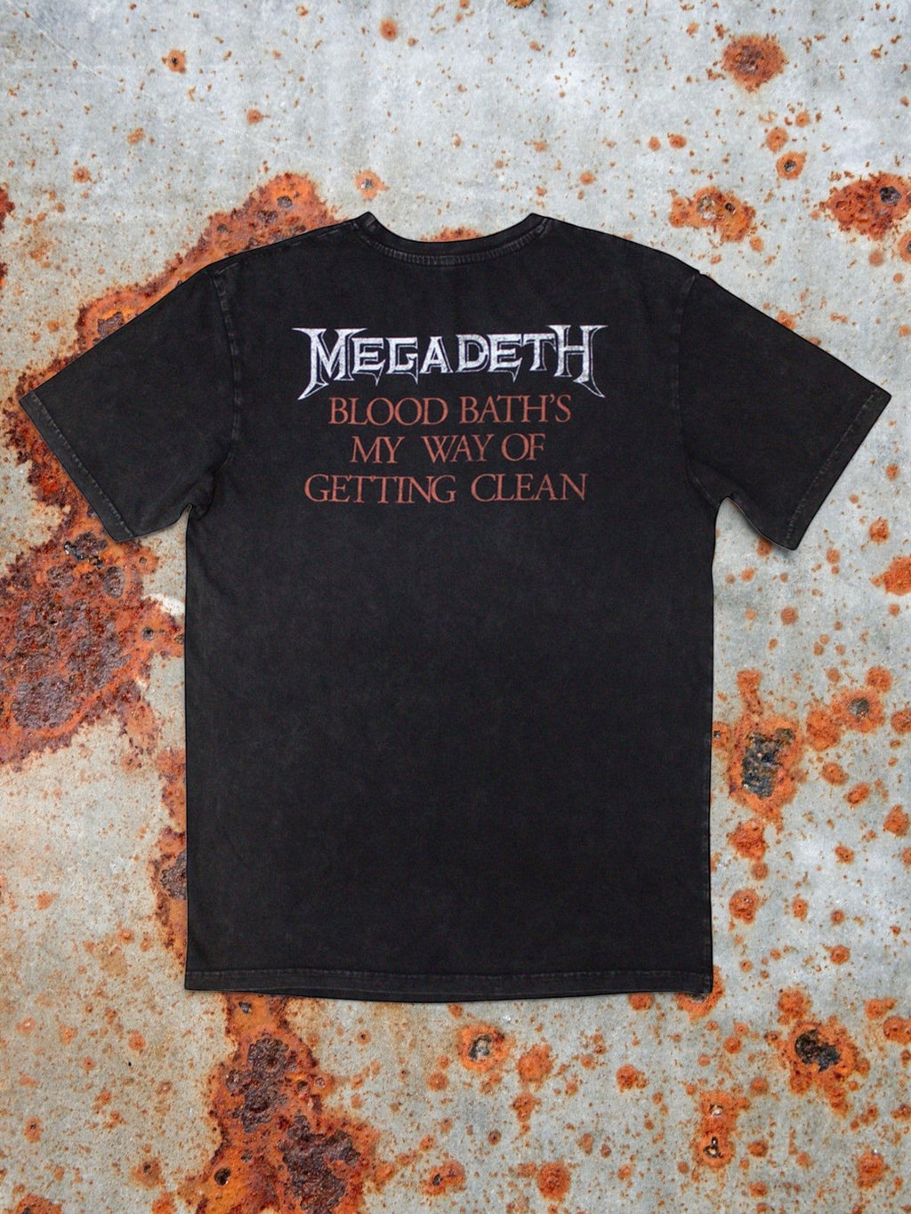 Megadeth Stone Wash T‑Shirt – Black Friday (Limited Edition 999 stuks)