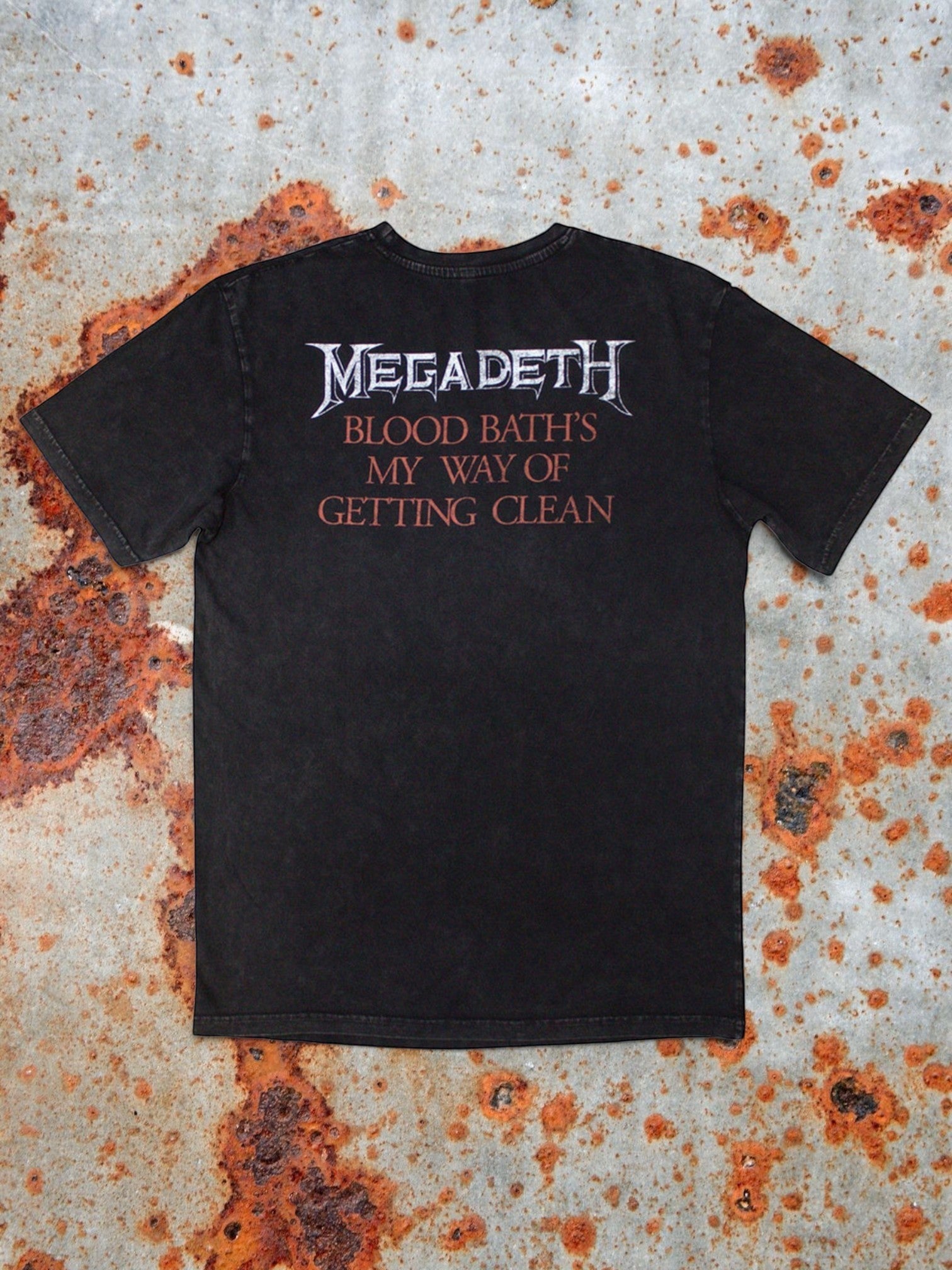 Megadeth Stone Wash T‑Shirt – Black Friday (Limited Edition 999 stuks)