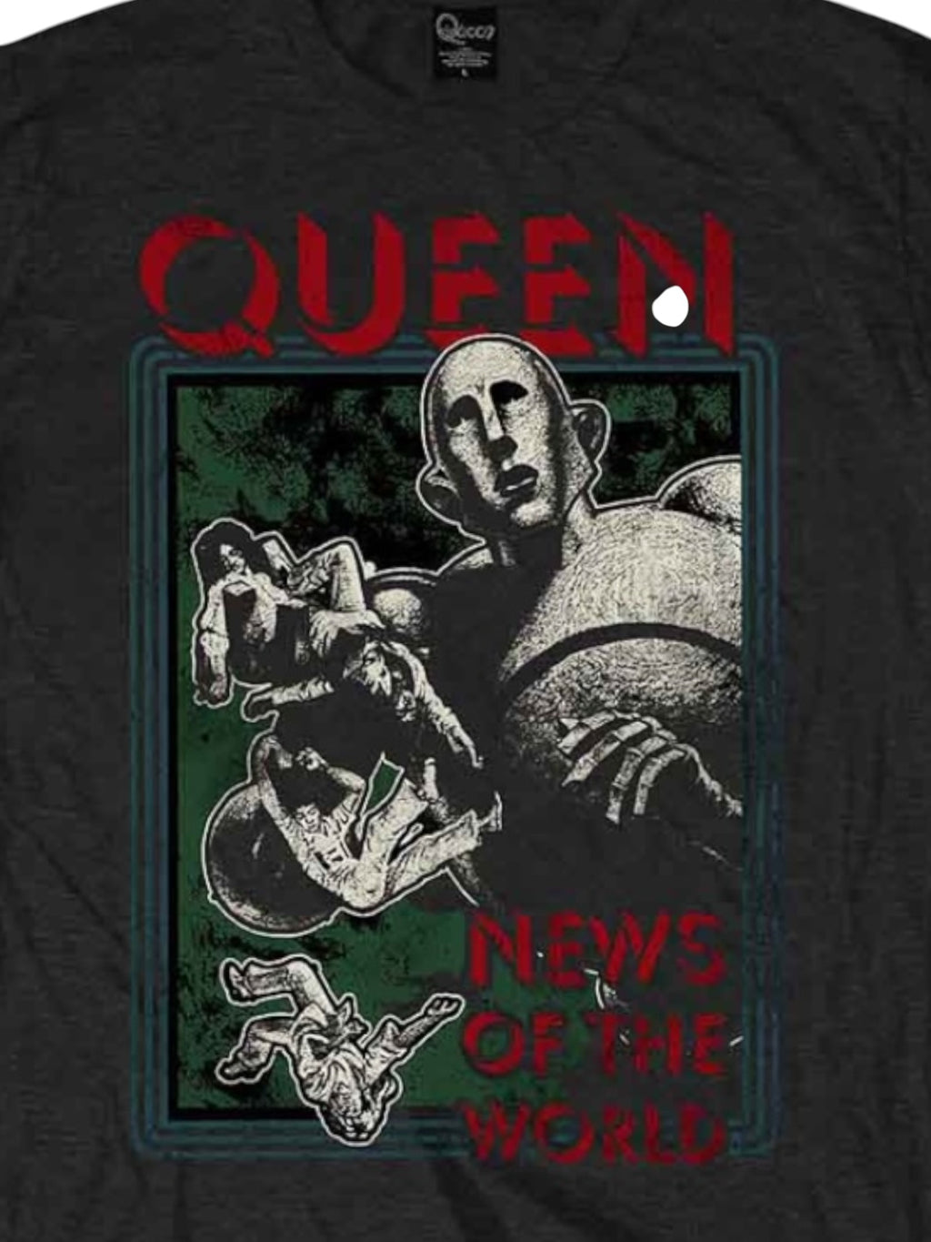 Queen Unisex T-Shirt: News of the World (Black)