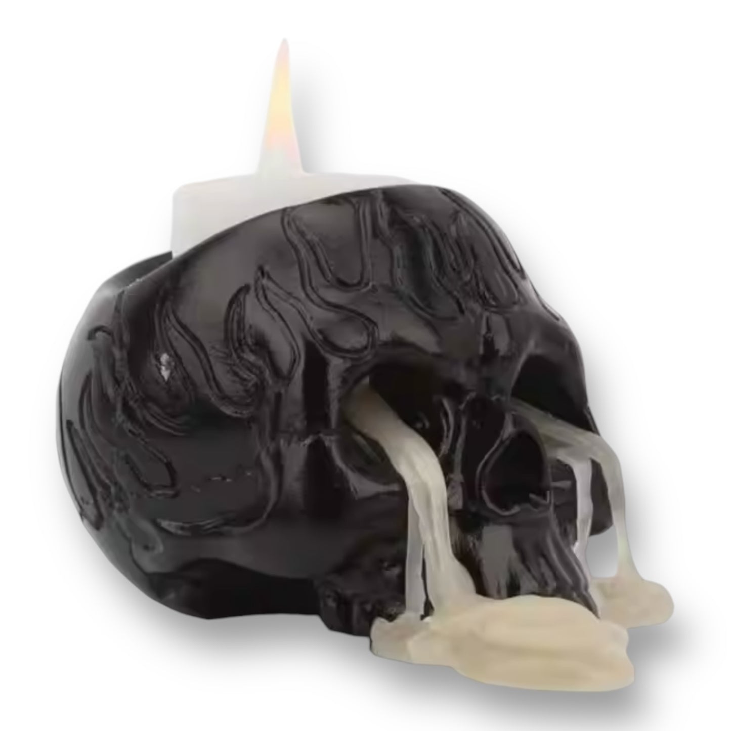 Skull Candle Holder