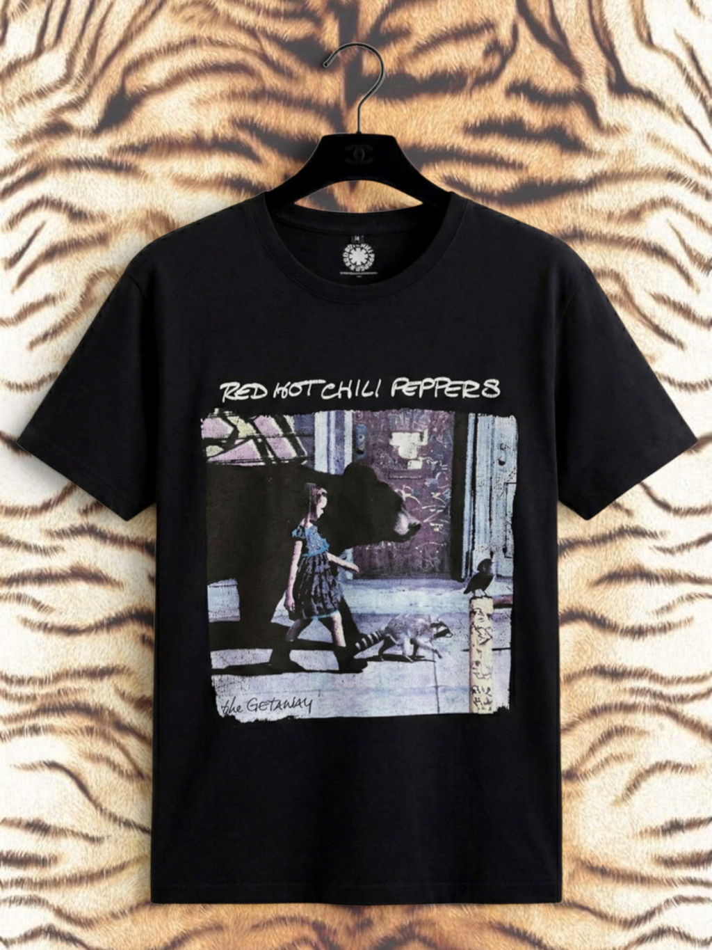 Red Hot Chili Peppers Premium Carbon T‑Shirt – The Getaway Tracklist (100% Combed Cotton, Premium Soft‑Touch Finish)
