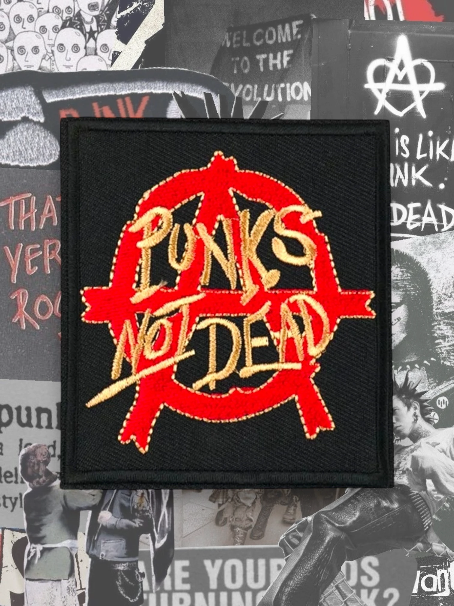 Punks not Dead patch
