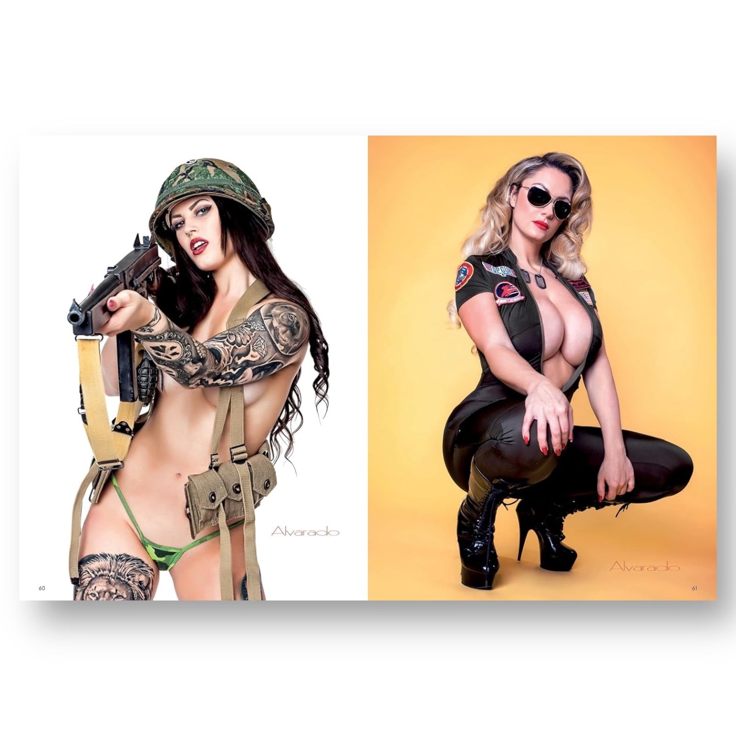 Alvarado's Military Pin-Ups