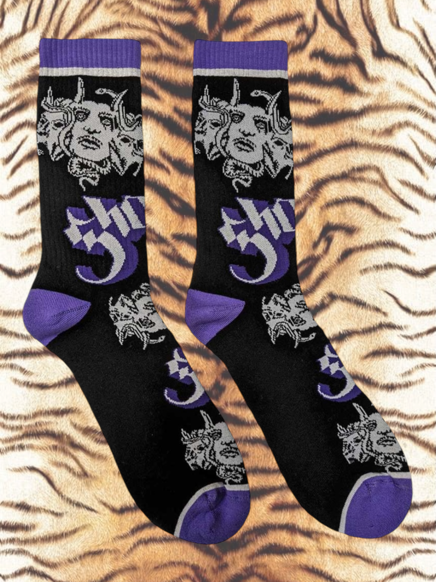 Ghost Unisex Socks: Copia (Black) (maat 40-45)