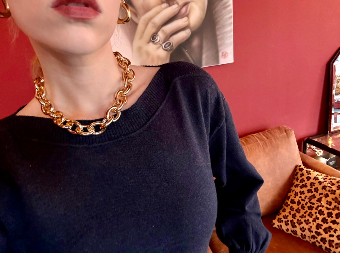 Marin gold necklace