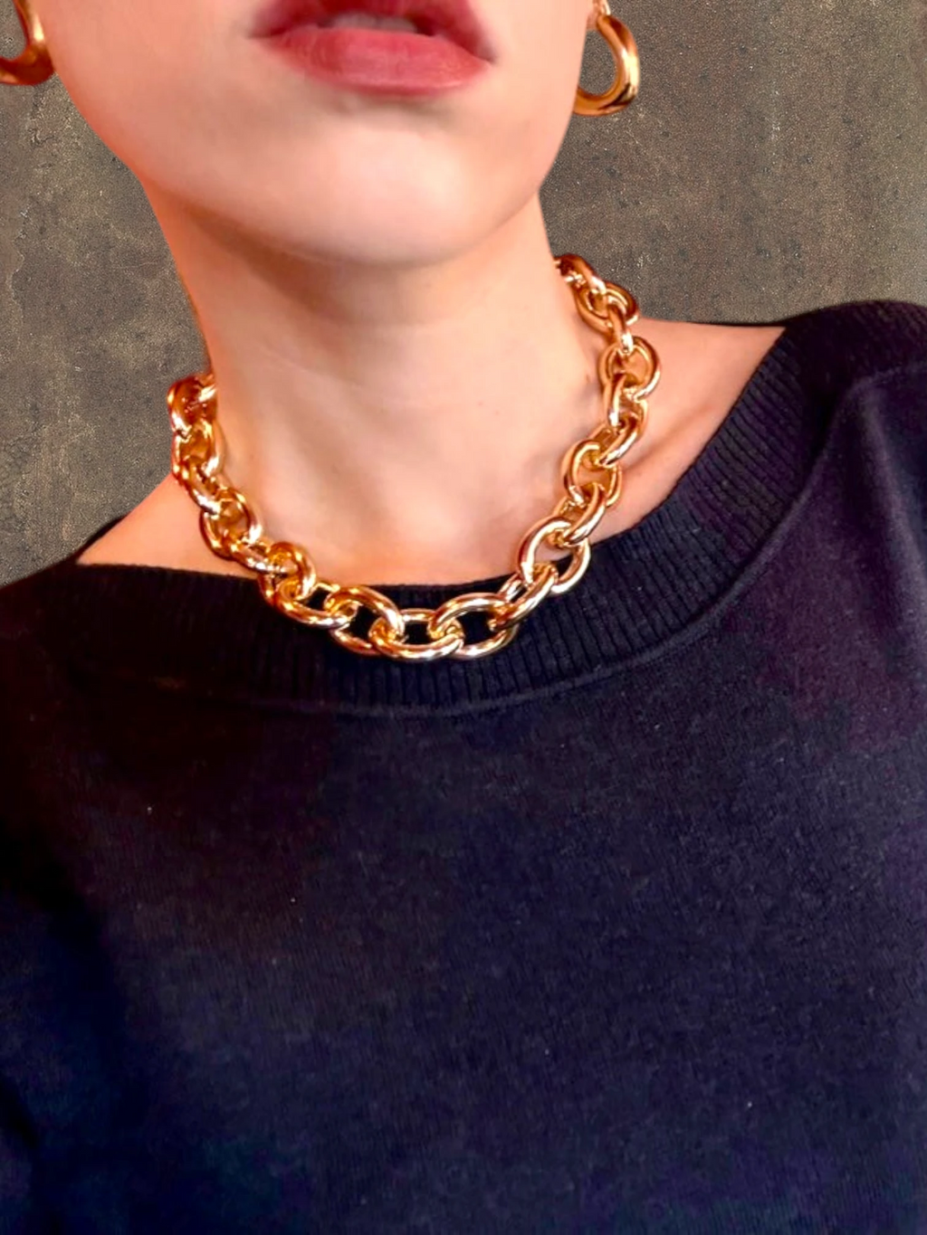 Marin gold necklace