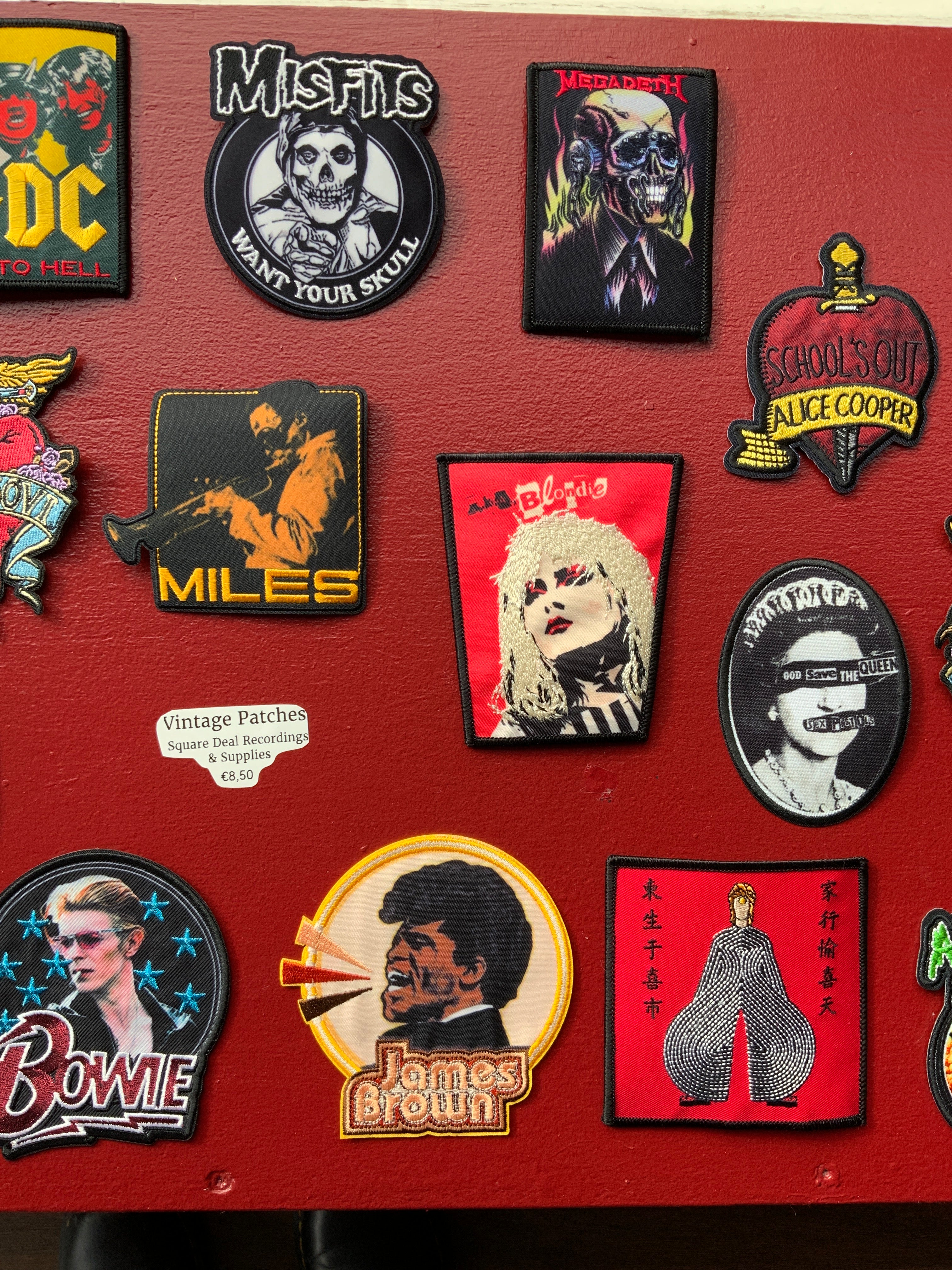 Vintage James Brown Patch