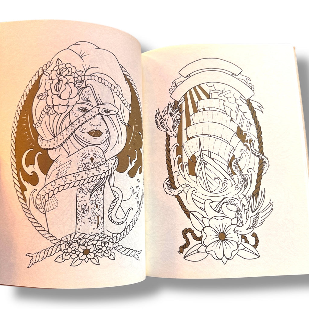 Traditioneel Tattoo Kleurboek