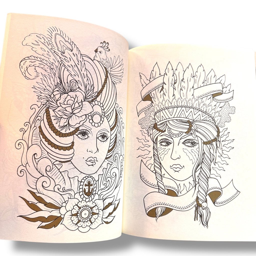 Traditioneel Tattoo Kleurboek