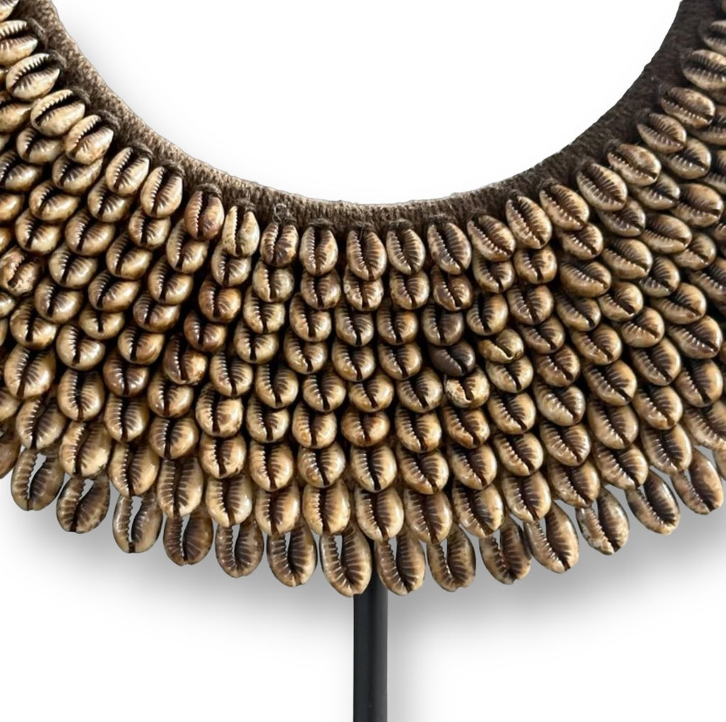 Nassa shell ornament - caramel