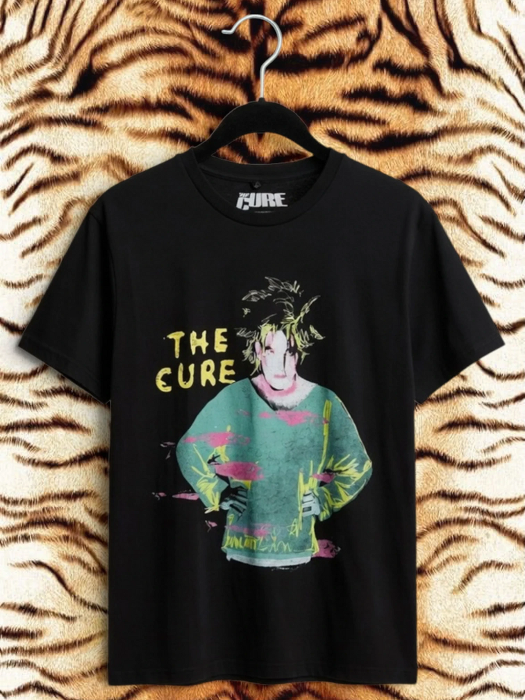 The Cure Premium Carbon T-Shirt – Beach Party Tour ’86 (100% algodón peinado)