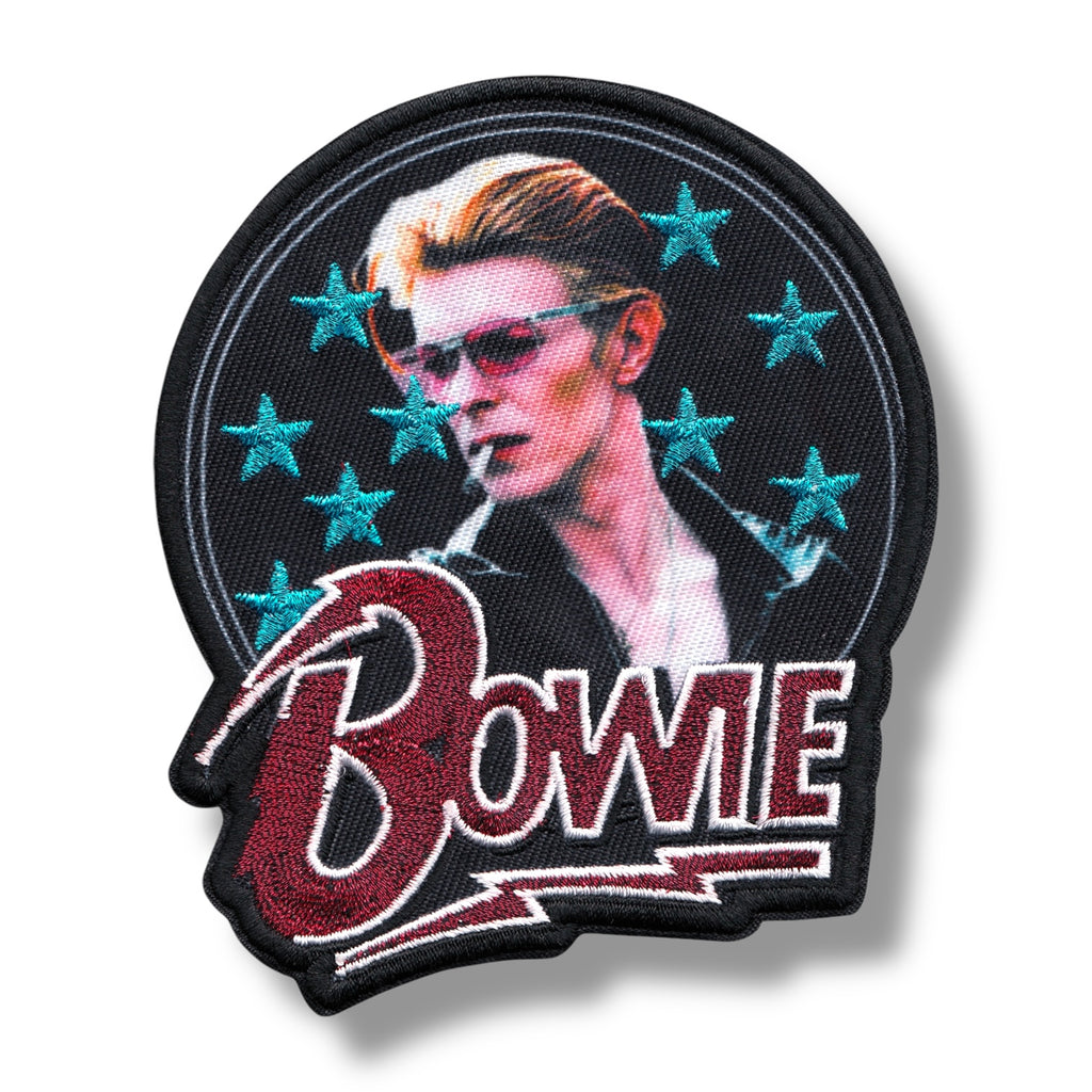 Vintage David Bowie Patch - Smoking