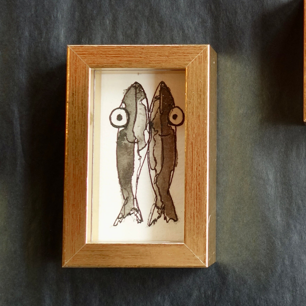 Unieke handgetekende kunst – De Kleine Ansjovisjes (2026) 1/1