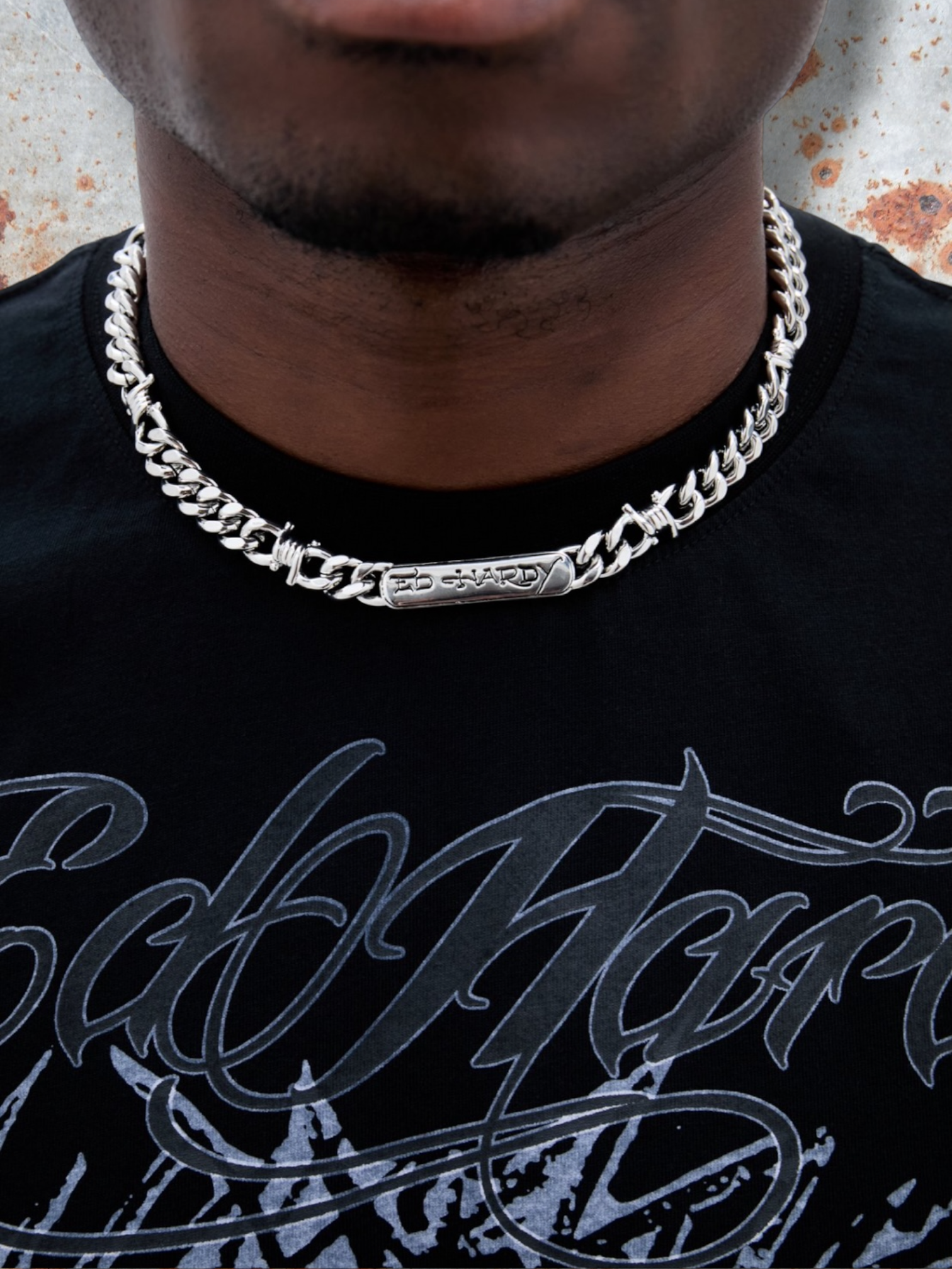 Ed Hardy barbed wire Ketting