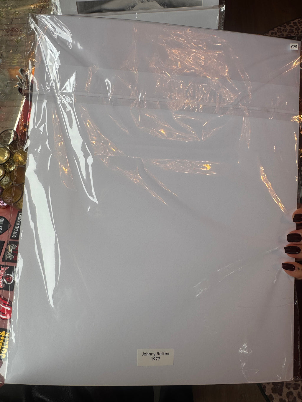 Johnny Rotten - Passe-Partout photo Print 1/1