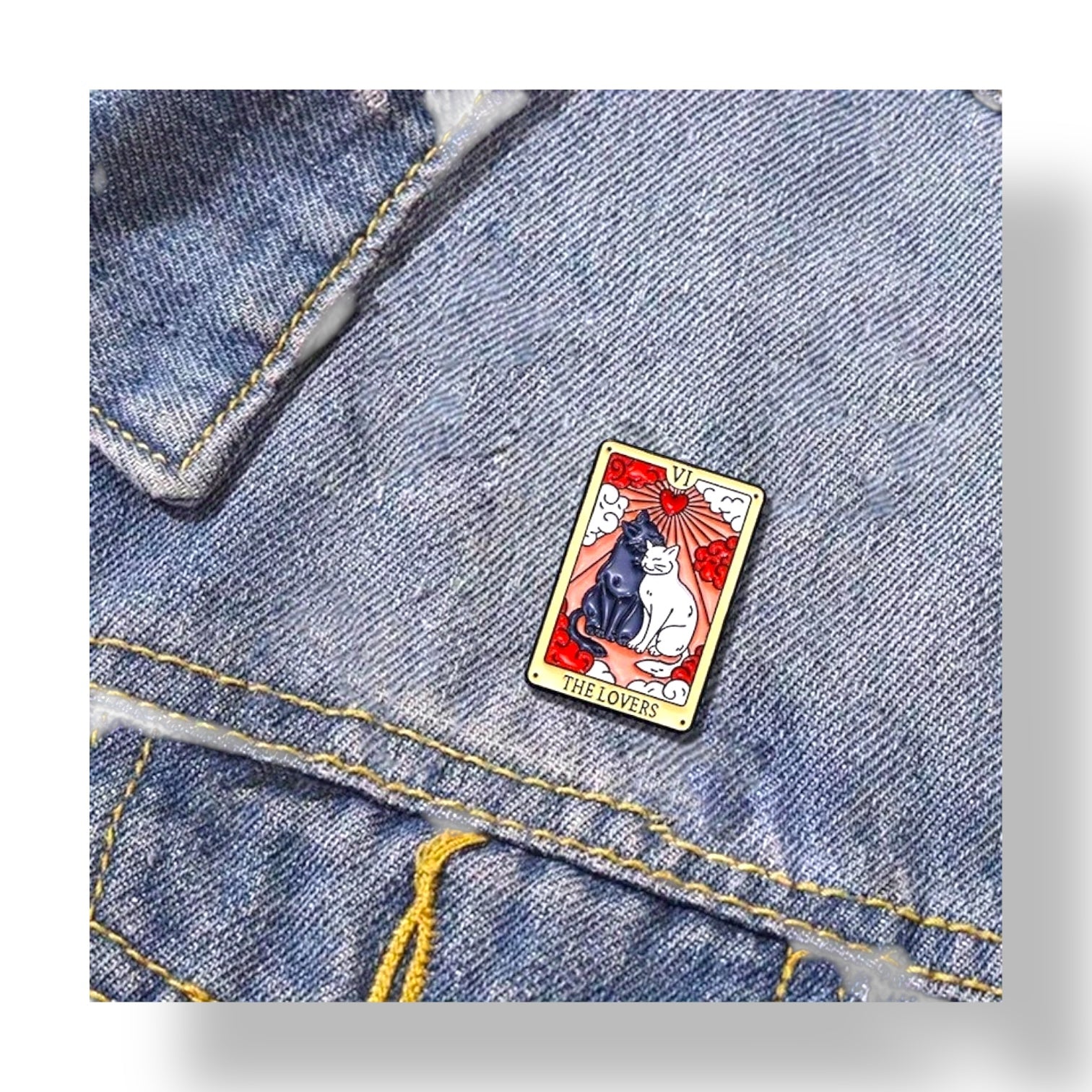 The Lovers Pin