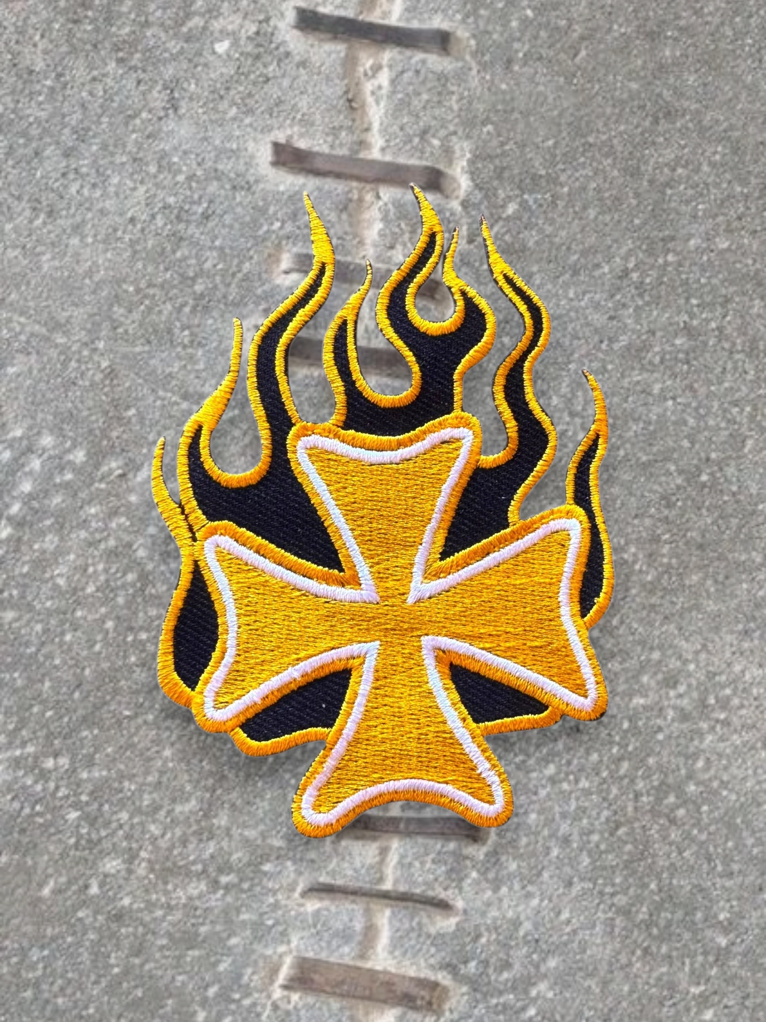 Iron cross patch