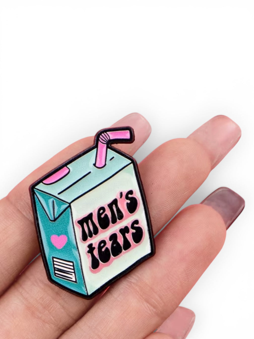 Man tears Pin