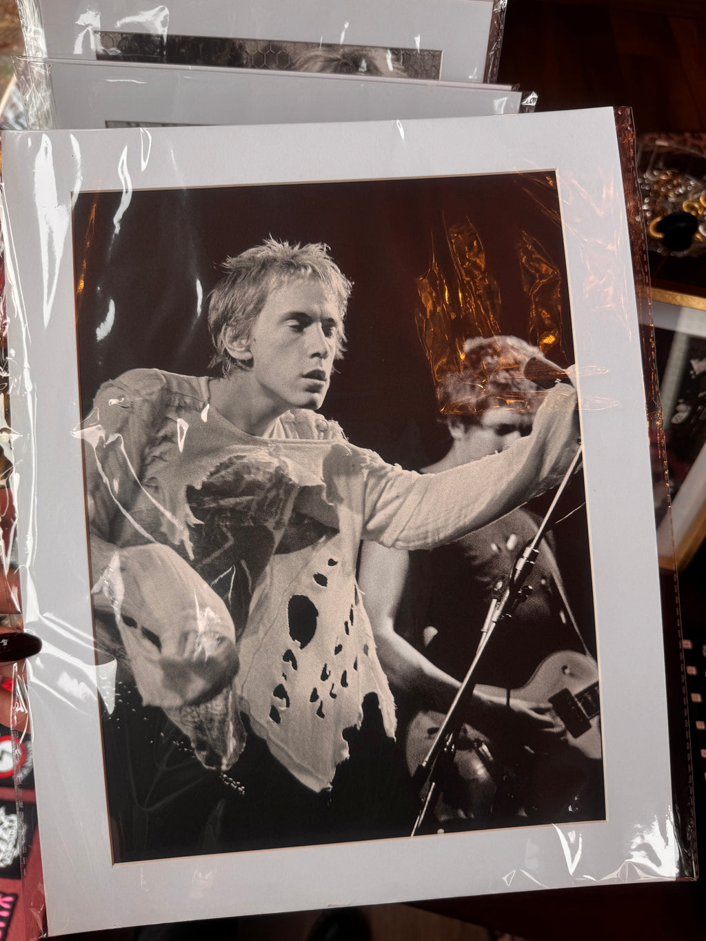 Johnny Rotten - Passe-Partout photo Print 1/1