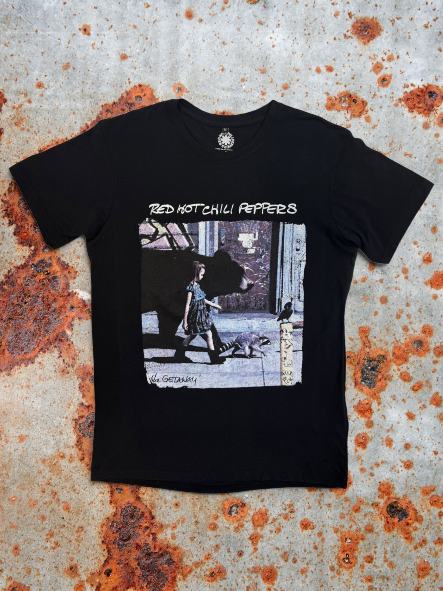 Red Hot Chili Peppers Premium Carbon T‑Shirt – The Getaway Tracklist (100% Combed Cotton, Premium Soft‑Touch Finish)