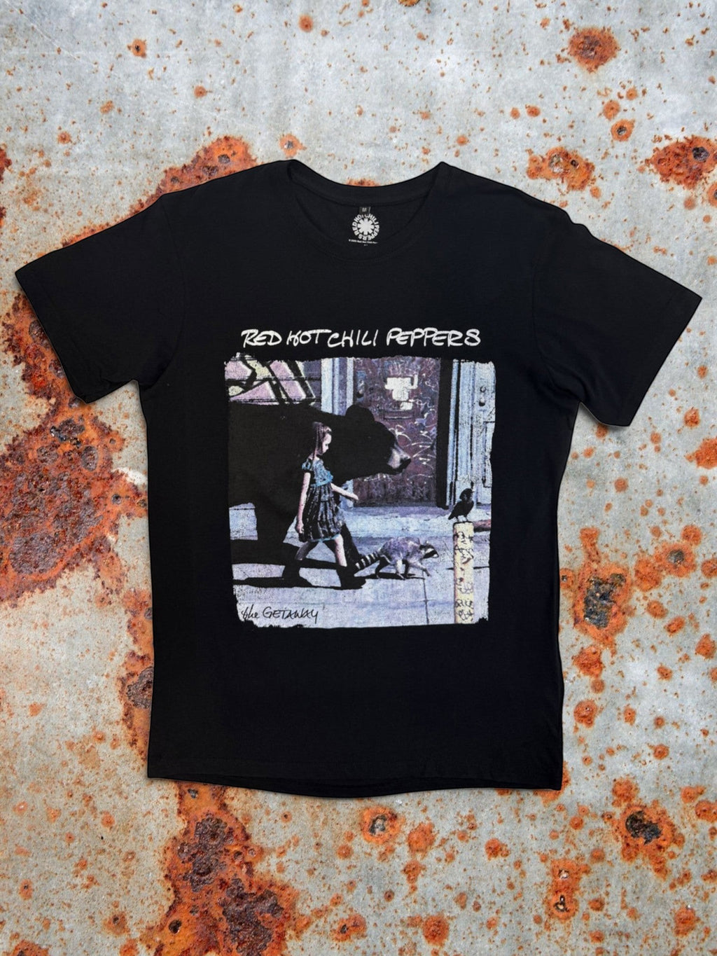Red Hot Chili Peppers Premium Carbon T‑Shirt – The Getaway Tracklist (100% Algodón Peinado, Acabado Premium Suave al Tacto)