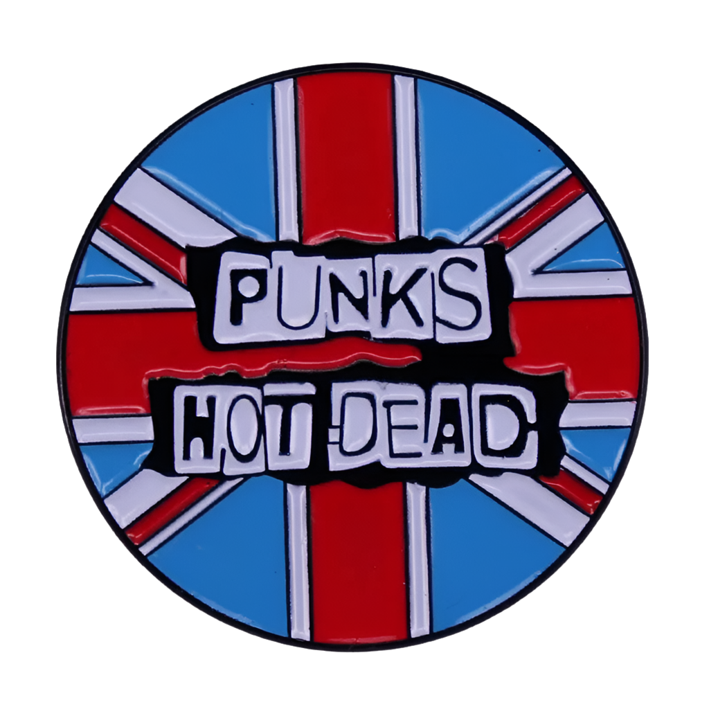 Punks not dead Pin