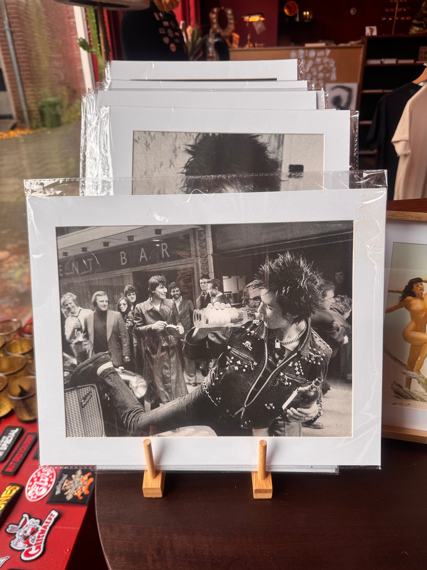 Sid Vicious by Clifford Ling - Passe-Partout photo Print 1/1