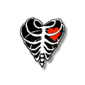 Spooky heart patch