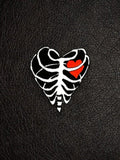 Spooky heart patch