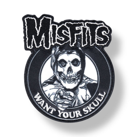 The Misfits Patch - "Want Your Skull" With Fiend Pointing