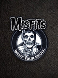 The Misfits Patch - "Want Your Skull" With Fiend Pointing