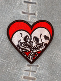 Skull Heart Patch
