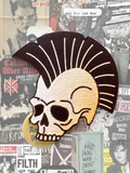 Mohawk Skull Patch