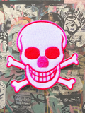 Pink Skull Patch