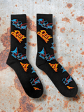 Ozzy Osbourne Official Unisex Socks – Logos & Bats Socks