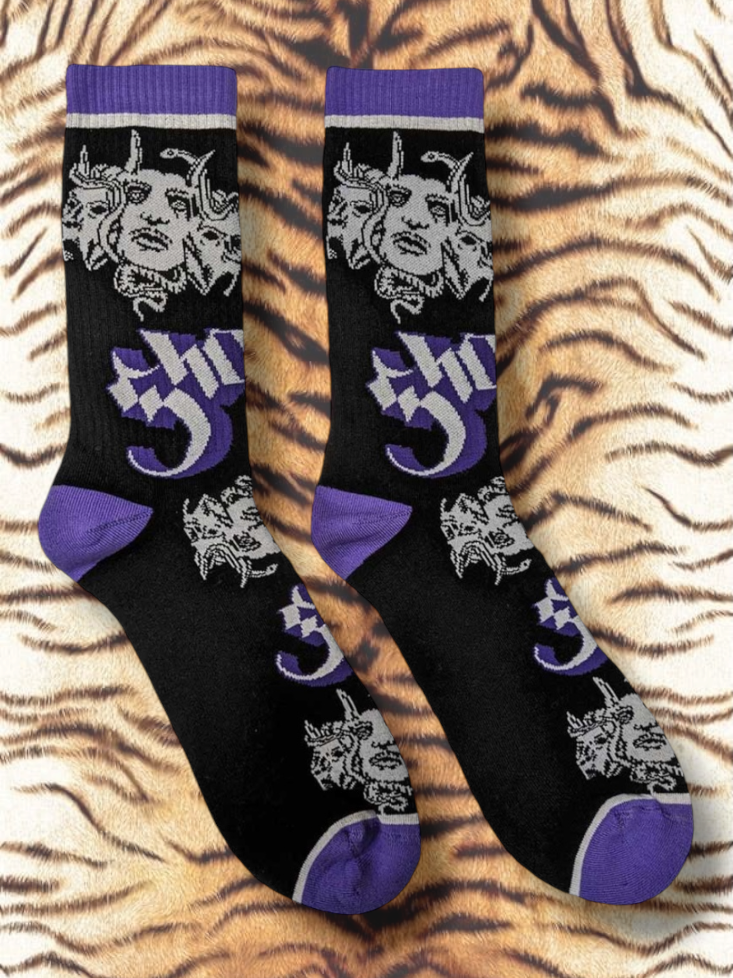Ghost Unisex Socks: Copia (Black) (maat 40-45)